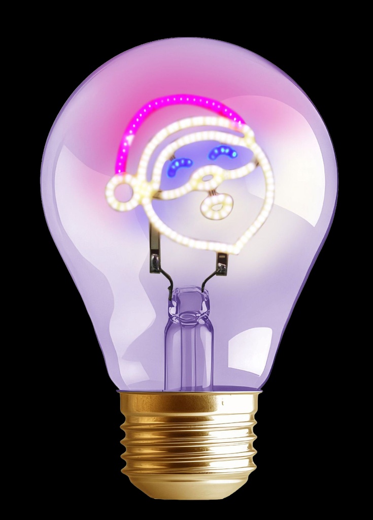 [250430] [250430] [250430] [250430] Synergy 21 LED Deko Bulb Weihnachtsmann, aufladbar