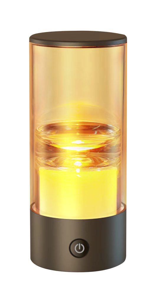 Synergy 21 LED Teelicht Akku, outdoor IPX5, Touch Switch dimmbar, stahlgrau