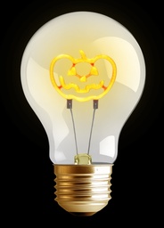 [253035] Synergy 21 LED Deko Bulb A68 Halloween-Kürbis, aufladbar